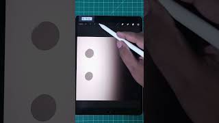 How to Draw an Optical Illusion in Procreate | iPad Pro Digital Drawing | #shorts #artist