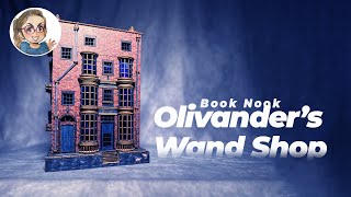 Crafting Olivander's Wand Shop: A Magical Book Nook DIY Experience