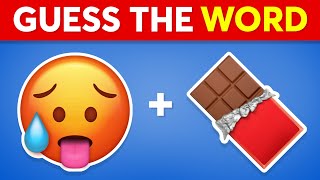 Guess the WORD by EMOJI | 101 Words 🤔 Emoji Quiz