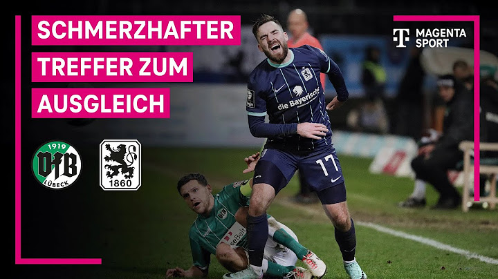 VfB Lübeck - TSV 1860 München, Highlights mit Live-Kommentar | 3. Liga | MAGENTA SPORT