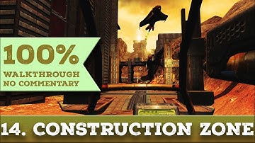 Quake 4 Walkthrough (General Difficulty) part 14 CONSTRUCTION ZONE