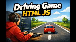 Driving Game With HTML , CSS , JS 🚗🚗 | Frog Code