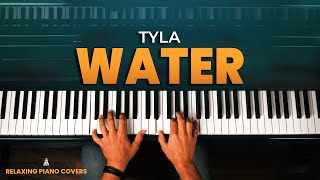 Tyla - Water (Piano Tutorial with SHEET MUSIC)