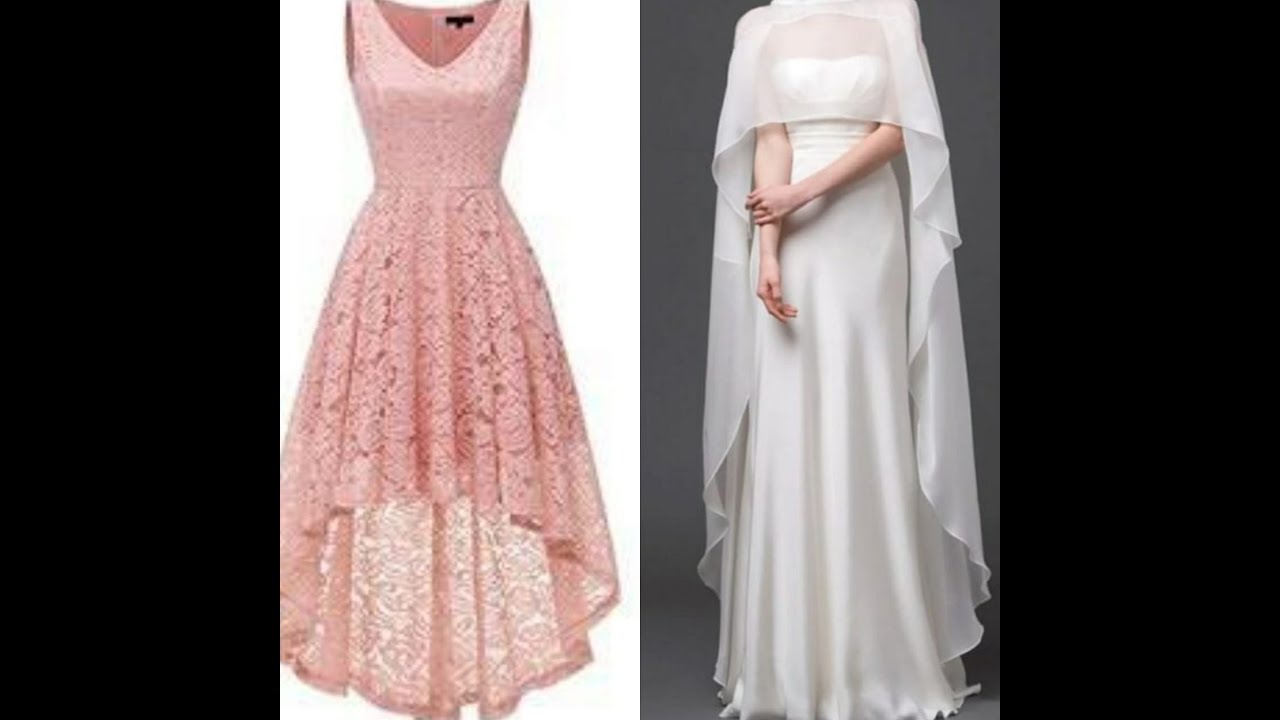 طريقة مبسطة لقص الكلوش القصير من أمام وطويل من الخلف ( حرمله أو فستان)