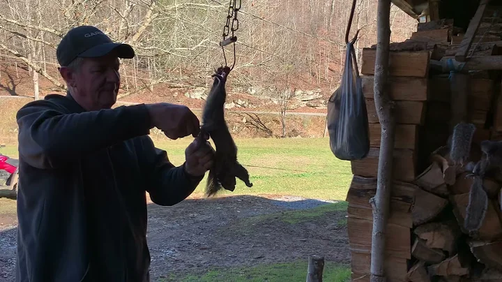 Skinning Gray Squirrels