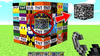 TODAS las TNTS de MINECRAFT vs BEDROCK 😱