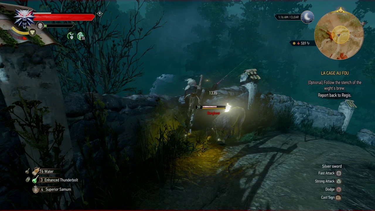 The Witcher 3 Wild Hunt Pacifist Ghost Dog YouTube