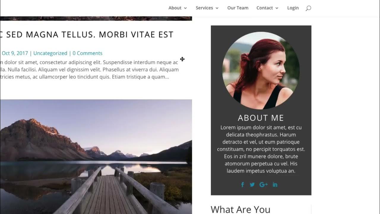 The Divi Sidebar Module YouTube