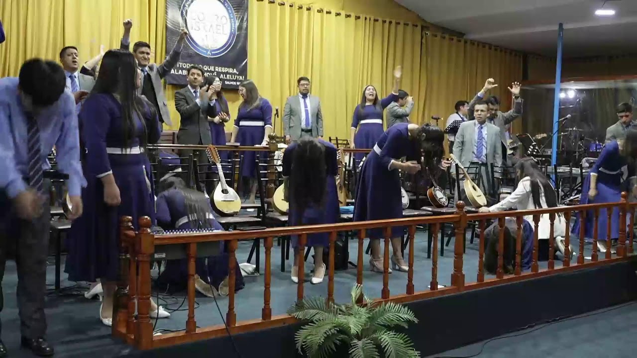 Culto desde el templo Israel con el tema: "soy parte de una iglesia poderosa" Mateo 16:13-18