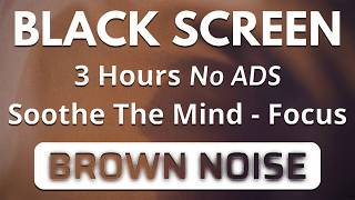 Celestial Brown Noise to Deep Sleep Within 5 Minutes  💤  Black Screen for Relaxation #26