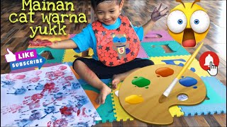 Lukisan Coret Coret Cat Air Anak | #lukisan #gambar #catair #anak #kaki screenshot 3