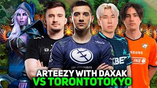 ARTEEZY DROW RANGER with DAXAK against TORONTOTOKYO and TIMADO