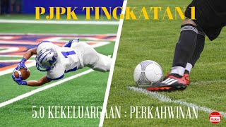 PJPK TINGKATAN 1 - 5.0 KEKELUARGAAN : PERKAHWINAN #pdpr #kpm #pjpk