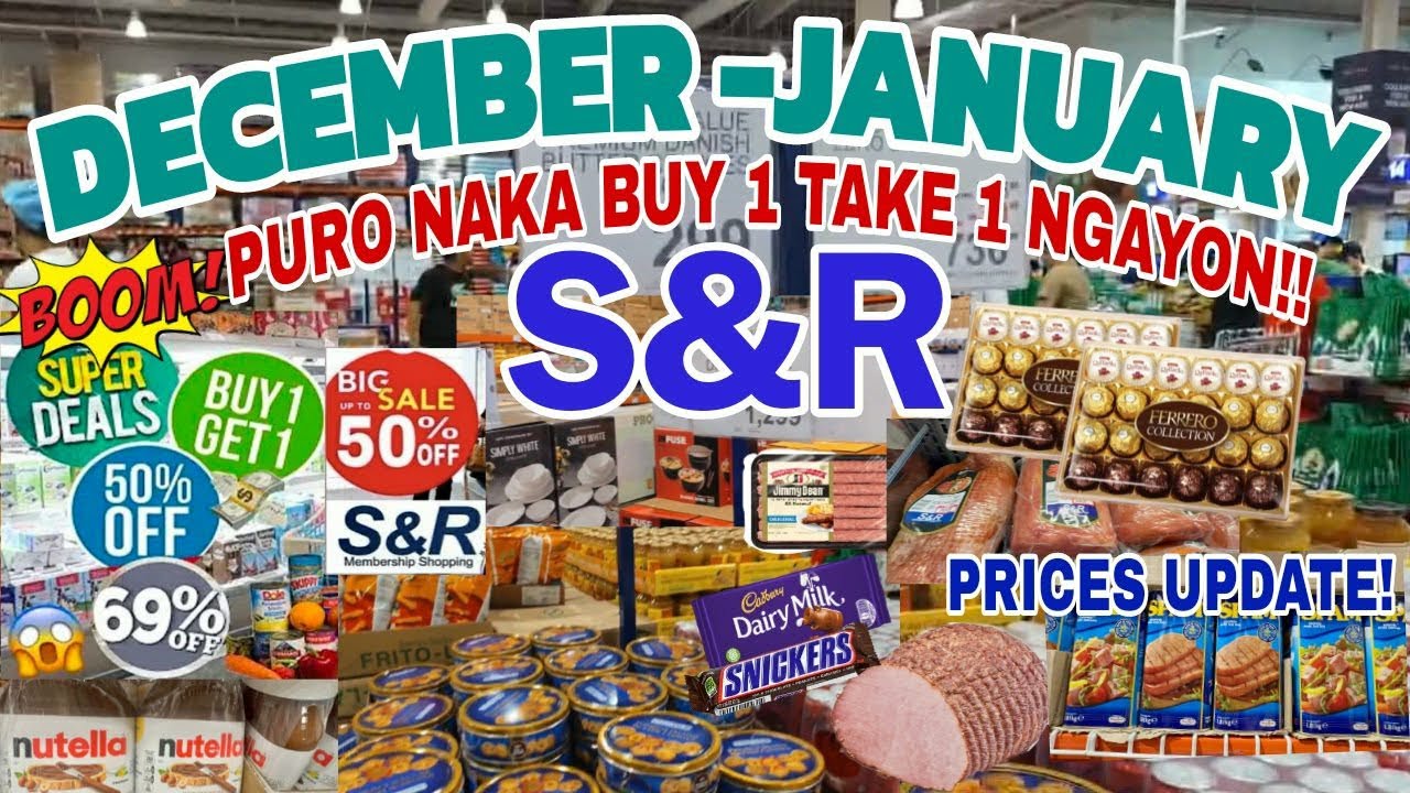 S&R 🇵🇭CHRISTMAS SHOPPING & TOUR | DEC - JAN 2026 HUGE  DEALS! | PRICES UPDATE!  | 