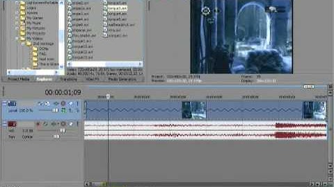 Basic Sony Vegas 9 Tutorial