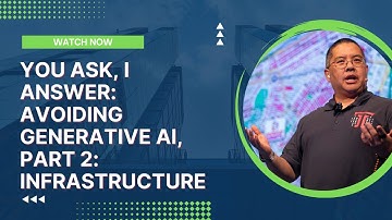 You Ask, I Answer: Avoiding Generative AI, Part 2: Infrastructure