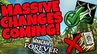 Massive Class Changes - Biggest Winners & Losers Class Tier List | WoW Forever Beta Update