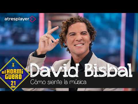 David Bisbal explica cómo siente él la música - El Hormiguero