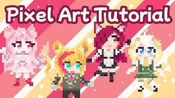 Setting Up Photoshop/Krita for Pixel Art + Timelapse + Tips & Tricks