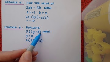 Algebra - Substitution