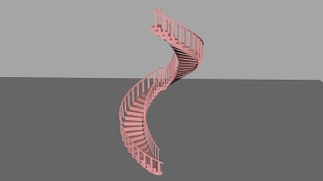 Another way of spiral staircase modeling in maya 2020
