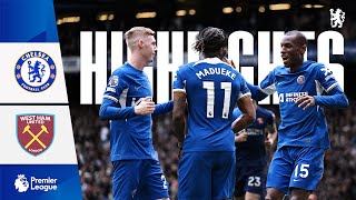 Chelsea 5-0 West Ham | HIGHLIGHTS - Jackson scores a double to seal the win | Premier League 23/24 screenshot 4