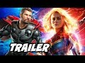 Captain Marvel Trailer 2 - Avengers Endgame Easter Eggs Breakdown