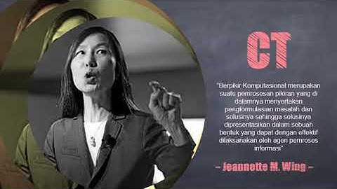 Computational Thinking berpikir komputational   YouTube