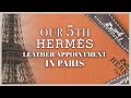 パリ🇫🇷エルメス5度目のレザー予約&バッグ抽選に夫婦で当選からバッグオファーまでの一部始終✈️