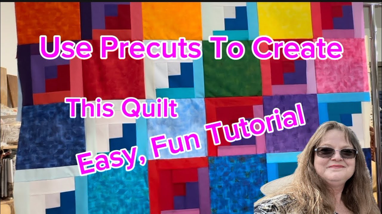 Easy, Fun Precuts Quilt Tutorial - YouTube