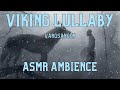 Viking lullaby  jonna jinton vargsngen snowfall wind winter sounds  asmr ambience