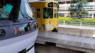 西武2000系2410F+2082F 西武新宿行き急行 本川越駅到着 Seibu Express Bound For Seibu Shinjuku SS01 Departure