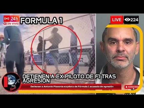 Detienen a Antonio Pizzonia expiloto de Fórmula 1 acusado de agresión