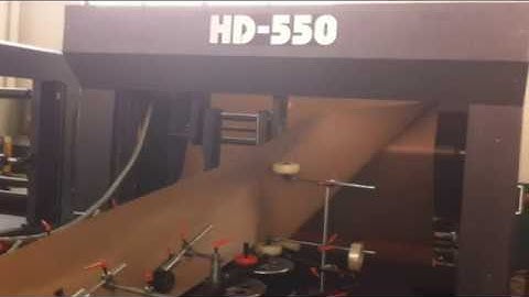 Nanjiang HD-550 Roll Fed Square Bottom Paper Bag Machine