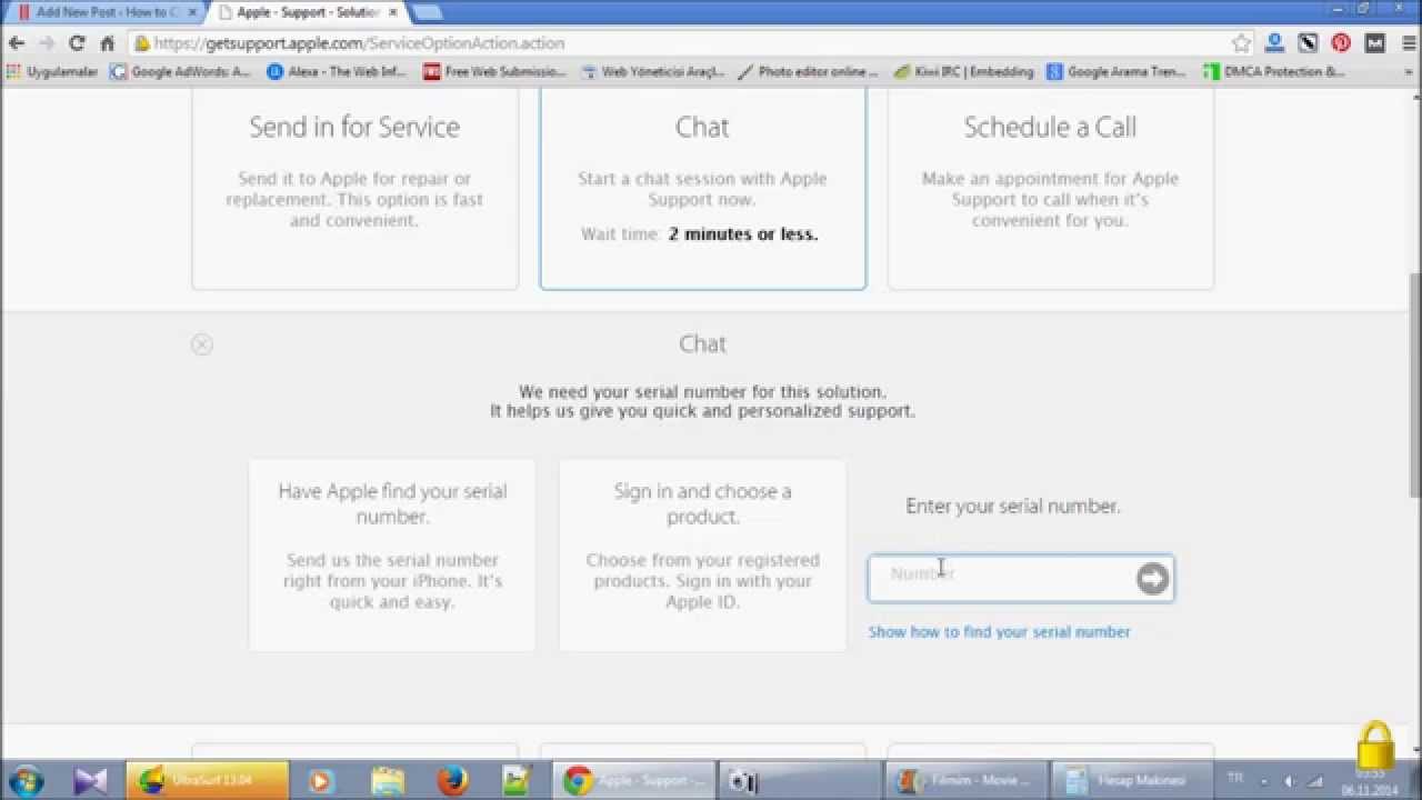 How to Access Live Chat Support of Apple - YouTube