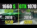 GTX 1660 Super vs. GTX 1070