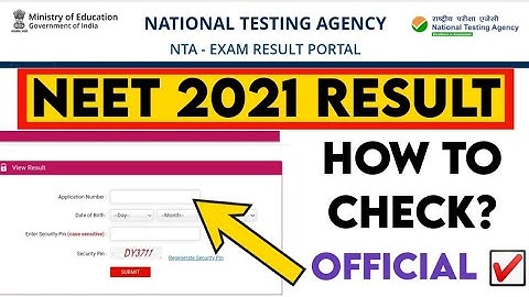 NEET 2021 Result Latest Update | How to check NEET 2021 Result? | NEET 2021 Latest news today | NEET