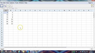 Finding statistics using GeoGebra