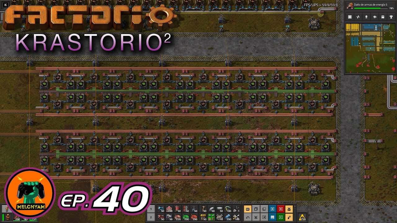 FACTORIO 1.1 KRASTORIO 2 // EP. 40 - ESA CINTA NO VA POR AHÍ - YouTube