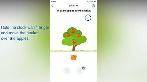 Easy Game - Put all the apples into the bucket - Level 193 solution