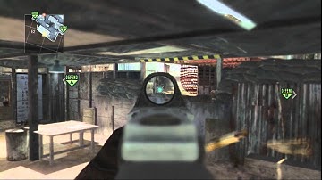 1v1 SnD radar on Firing Range Gamebattle