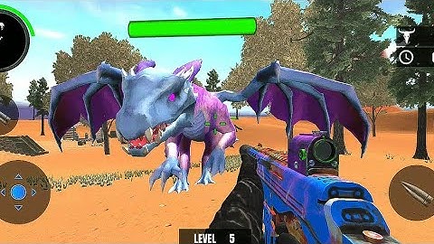 Wild Animal Hunter 3D - Dinosaur Hunter Game - New Android Gameplay #23