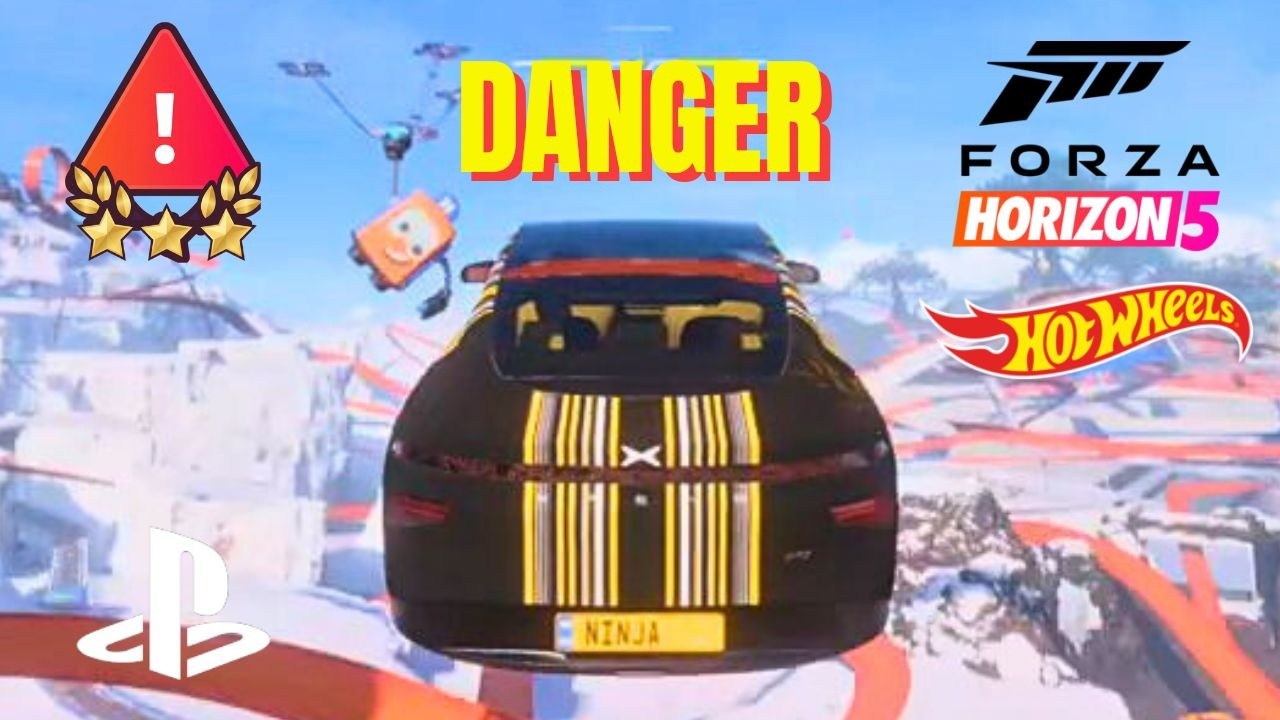 Forza Horizon 5 - ICE CRASH Danger Sign - Hot Wheels Weekly