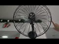 Ventilador de parede qualitas 60cm q600p anos 90 da baiuca da minha cidade (parte 1)