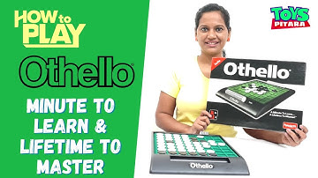 How to play Othello in Hindi | Reversi | Othello Board Game How to Play | Best 2 Player Board Game