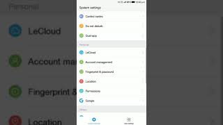 How to add fingerprint to le mobile(letv) screenshot 3