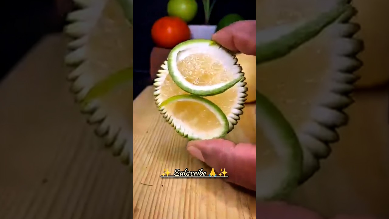 Sweet Lemon Cutting Idea 🔪🍋 || Subscribe For More Videos 📷🙏✨