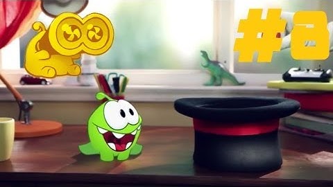 Cut the Rope Experiments Shooting The Candy level 8 all three stars walkthrough