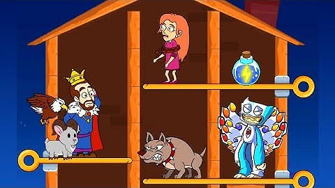 Home Pin Rescue Satisfying Game Puzzle Pull The Pin New Gameplay Tiktok App