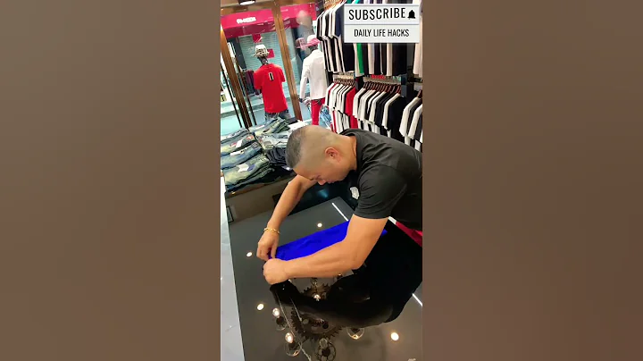 Folding Techniques For Clothes 2 #diyideas  #dailyhacks  #youtubeshorts   #shorts